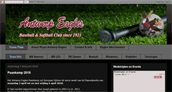 Desktop Screenshot of antwerpeagles.com