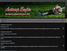 Tablet Screenshot of antwerpeagles.com